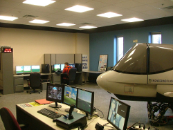 Photograph - Flight Simulation System at The University of Dayton, Ohio