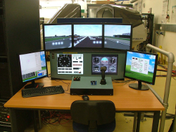 Photograph - MP500-2 flight simulator
